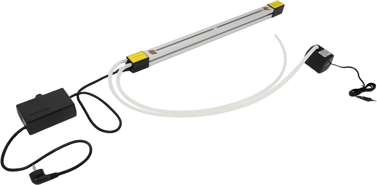 Buigmachine 600 mm - elektrische acryl buigmachine - instelbare temperatuur 0-100 °C - ideaal voor professioneel gebruik - Vemera