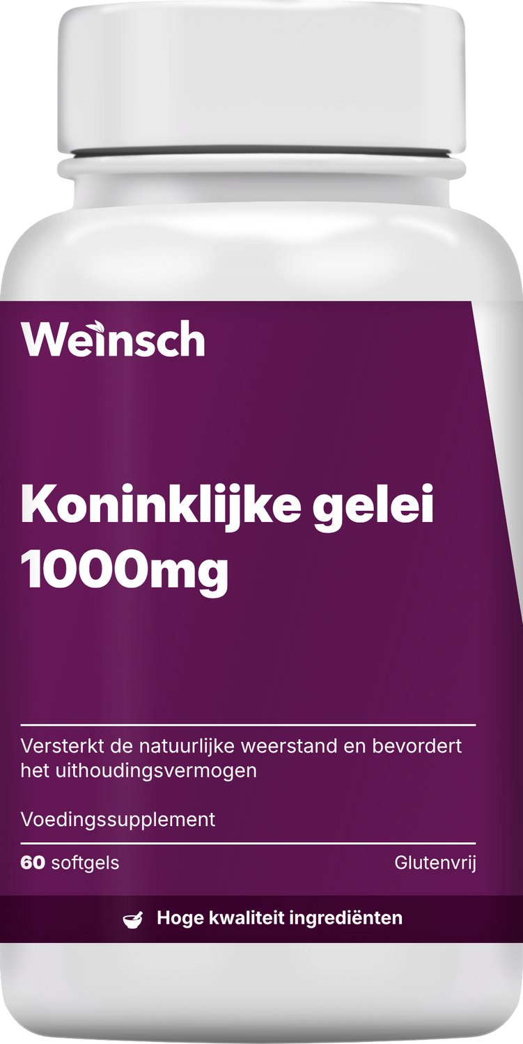 Weinsch Koninklijke gelei 1000mg | 1200mg | 60 softgels