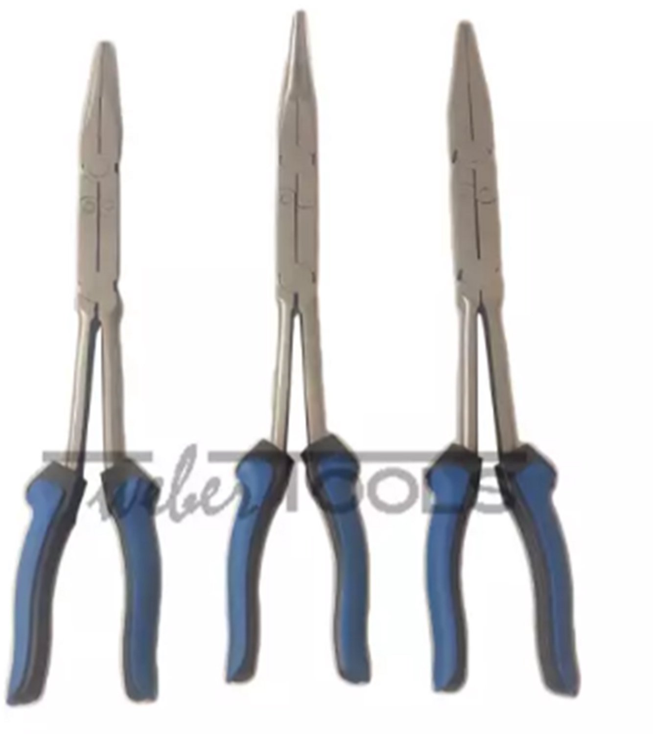 3-Delige extra punt tangen set-Punttang-lang-
