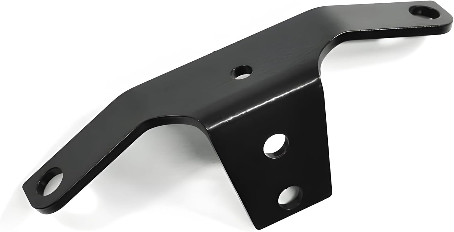 Bougiehouder universeel - zwart gepoedercoat - robuust en stabiel - voor bevestiging aan motor - Vemera