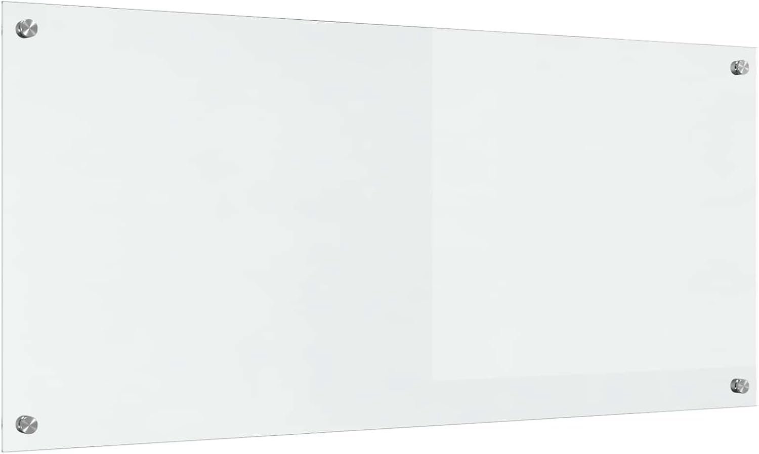 Keukenachterwand 110 x 50 cm - gehard glas - spatbescherming - eenvoudig te monteren - m-winkel
