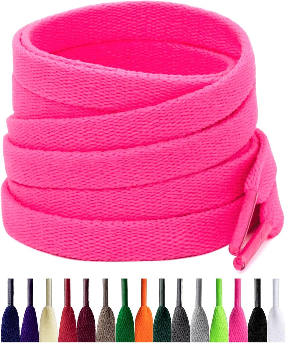 Schoenveters, 8 mm vervangende schoenveters voor sneakers, hardloopschoenen, sportschoenen