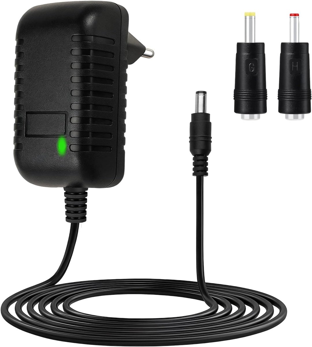 12V voedingsadapter, universeel 2A 1.5A 1A 24W AC 100V-240V naar DC 12 Volt