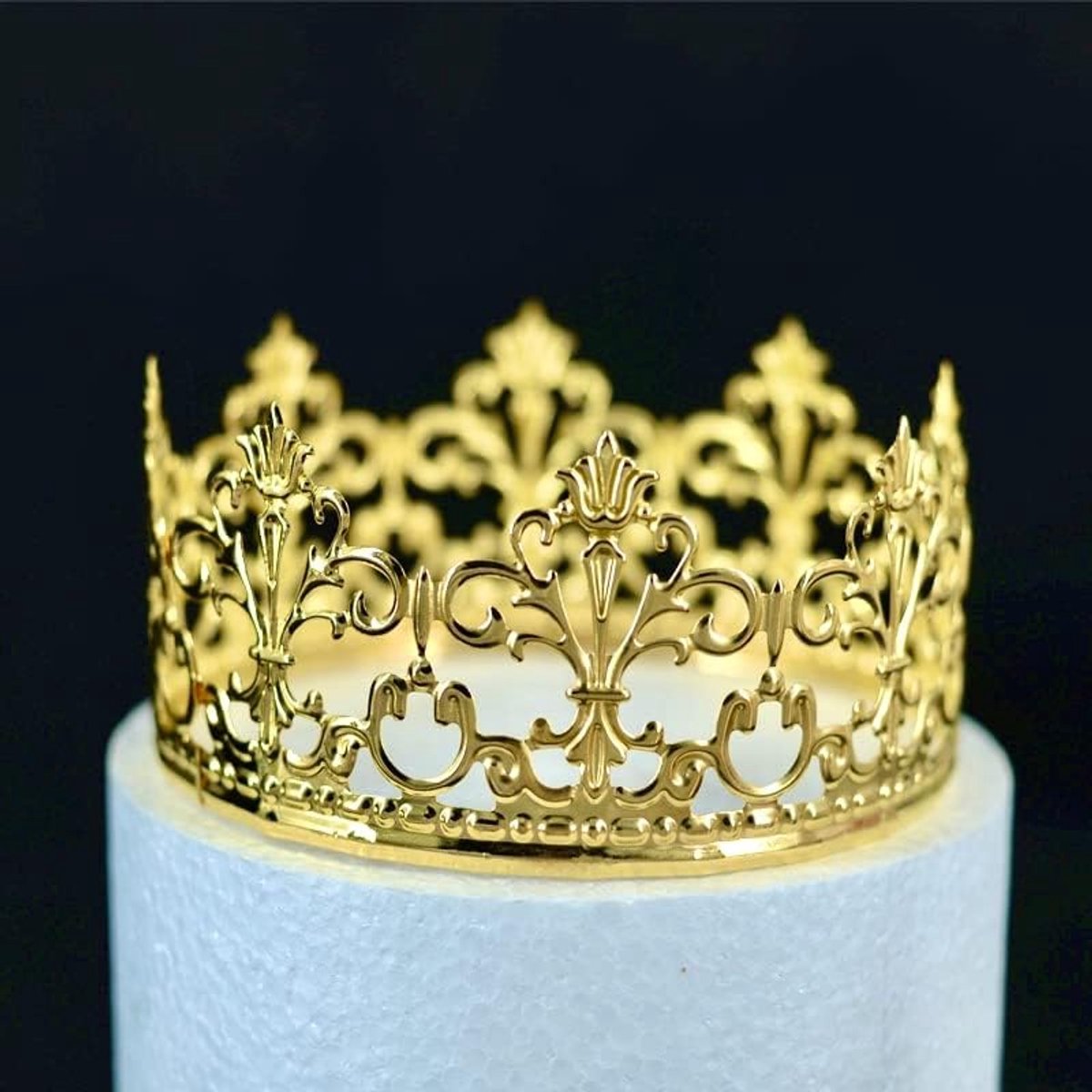 vintage prinses kroon taarttopper decoratie voor jongens en meisjes, taartdecoraties voor bruiloften