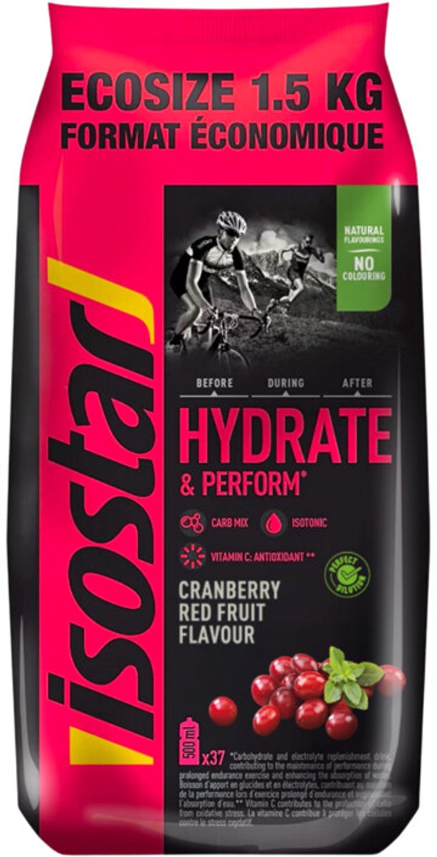 Isostar Hydrate & Perform Cranberry 1500 gr