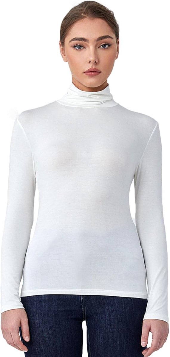 Thermische Baselayer Top Mock Neck Lange mouwen Shirt