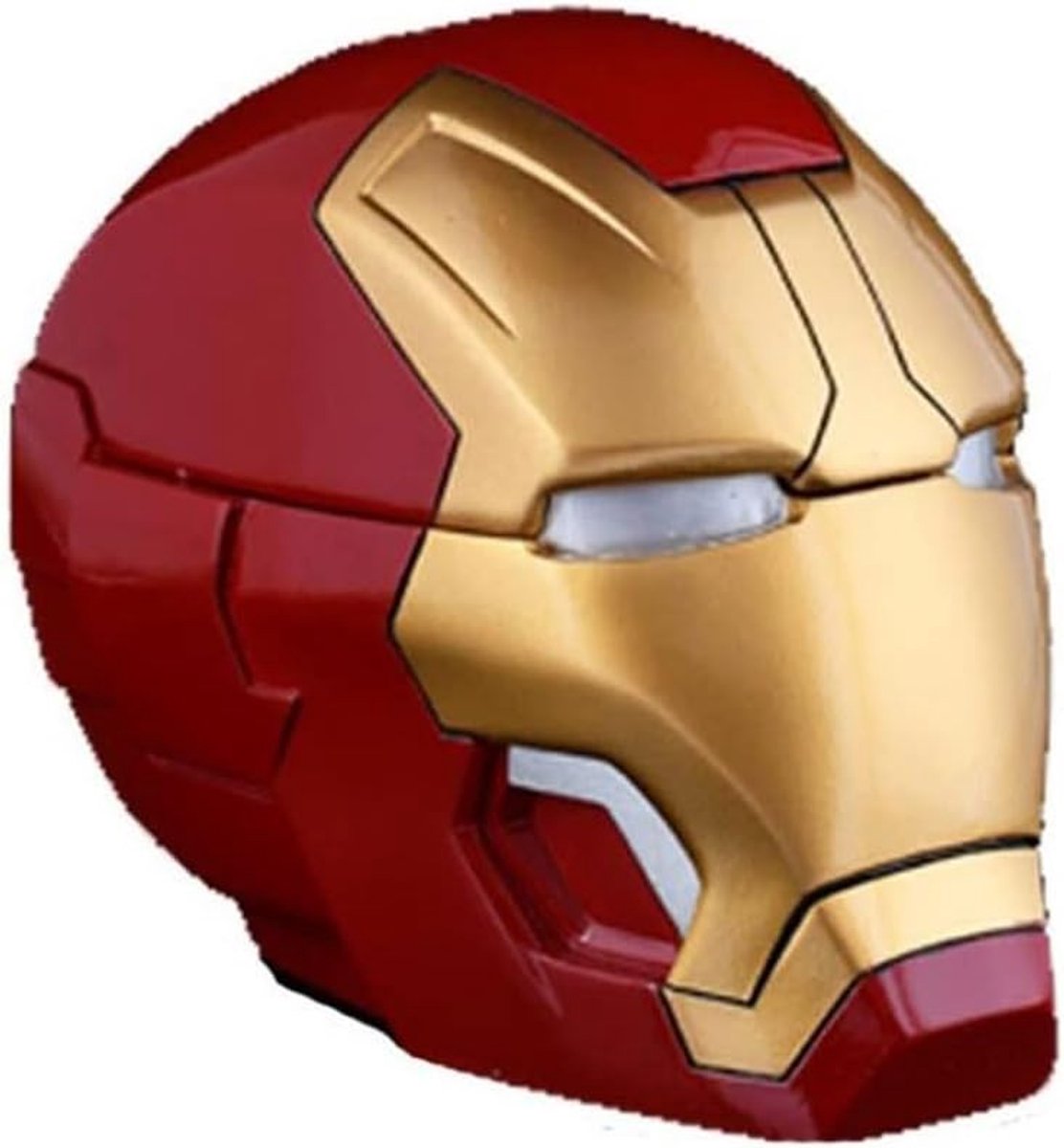Asbak met deksel The Avengers Iron Man Masker Helme Resin asbakje Container huis Outdoor Christmas Gift Cigar Holder (Color : Red)