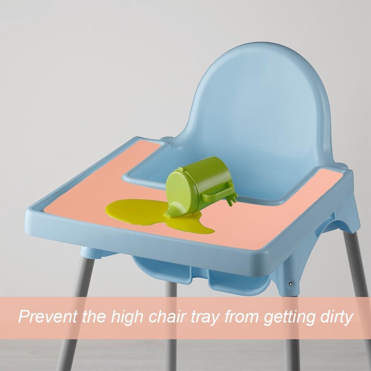 Kinderstoel placemat voor IKEA Antilop Stoel,Baby Bean Paste Hoge Stoel Tray Finger Foods Placemat voor Baby, Peuters – foto 6