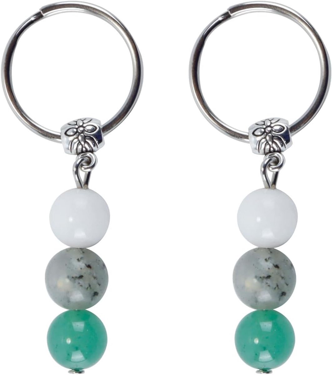 Sleutelhanger, nieuw begin cadeau voor vrouwen, maansteen kristal sleutelhanger, gelukscadeau, inspirerende kristallen cadeau voor vrouwen