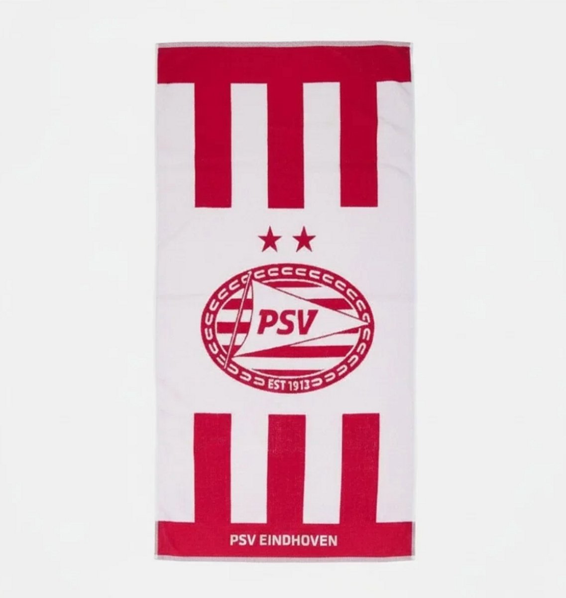 PSV Strandlaken Rood Wit ( 70x140 cm)