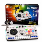 BP® DJ Set Kinderen - Muziek Speelgoed - DJ Set Kind - Met Bluetooth & Microfoon - Mengpaneel Kids - Draaitafel - Educatief Speelgoed 3 Jaar - Wit