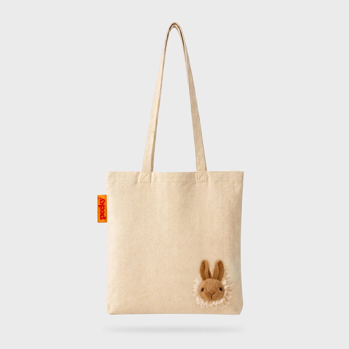 Suck UK - Tote Bag Peeky Bunny - draagtas met konijnenkopje