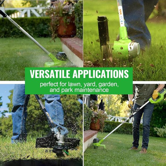Spoelen voor grastrimmer + 1 rode kap, reservespoel van flexibel nylon voor bosmaaier, accessoires voor tuin en gazon — afbeelding 3
