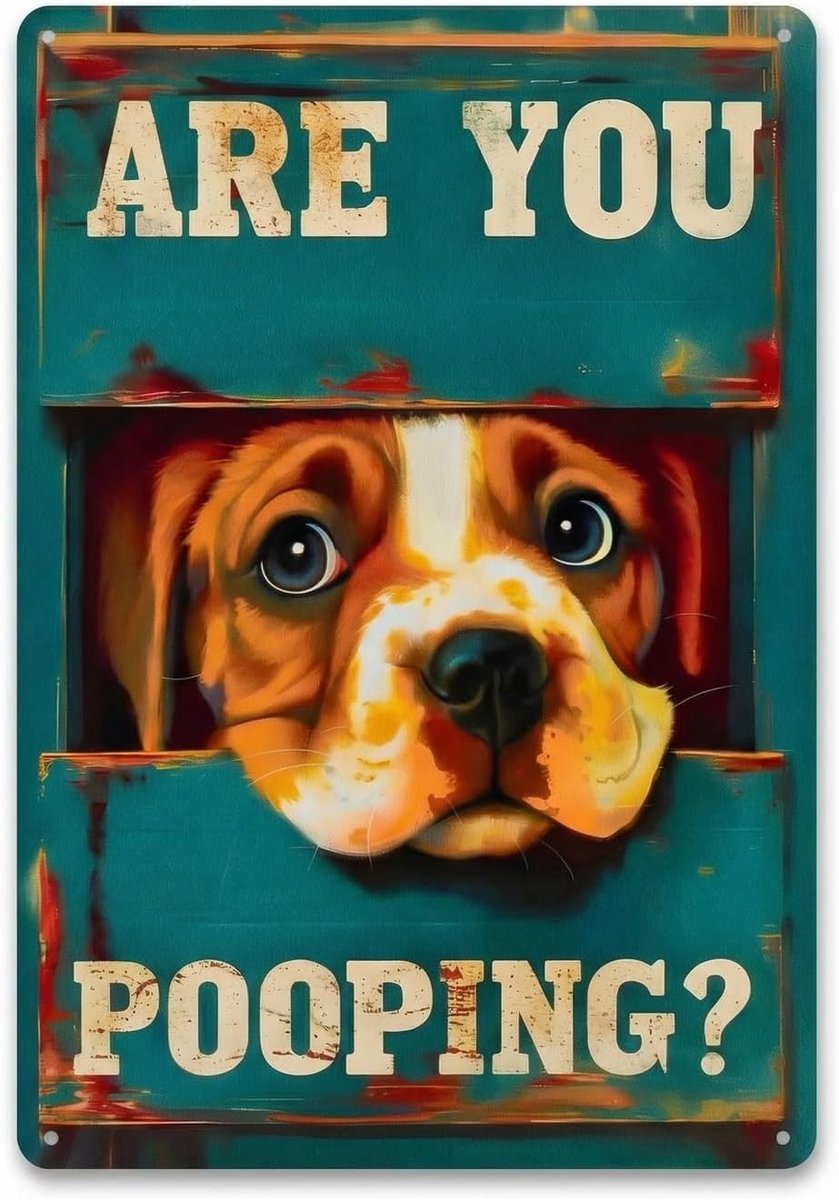 bord, vintage, grappige kattendecoratie, zwart, 20 x 30 cm, bord voor badkamer en toilet (B)