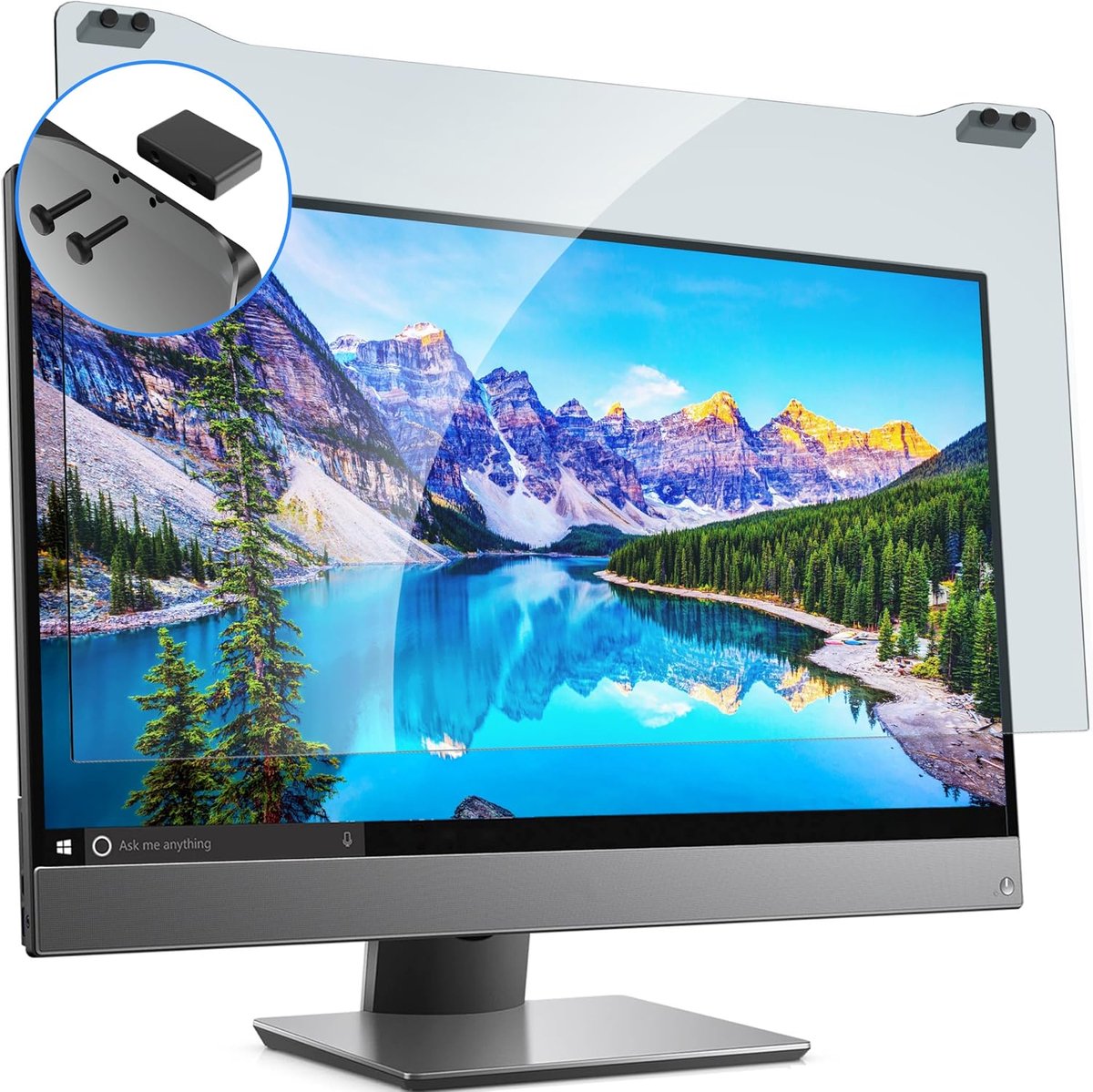 24 Inch Blauw Licht Blokkerende Computer Screen Protector Voor Ogen, Anti Blauw Licht|Anti UV|Anti Glare|Krasbestendigheid 20-28 Inch Breedbeeld Monitor Filter PC Opknoping Type Voor Desktop Computer