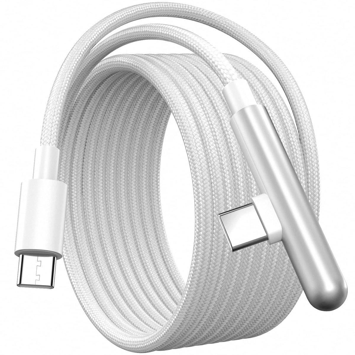 240W USB C Kabel voor iPhone 17 Pro 16 15, 90 Graden Nylon Kabel 3M