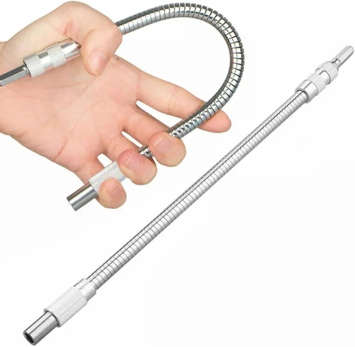 Verlenging magnetische schroevendraaier 200mm - flexibel - boorschaft - 1/4 inch bithouder