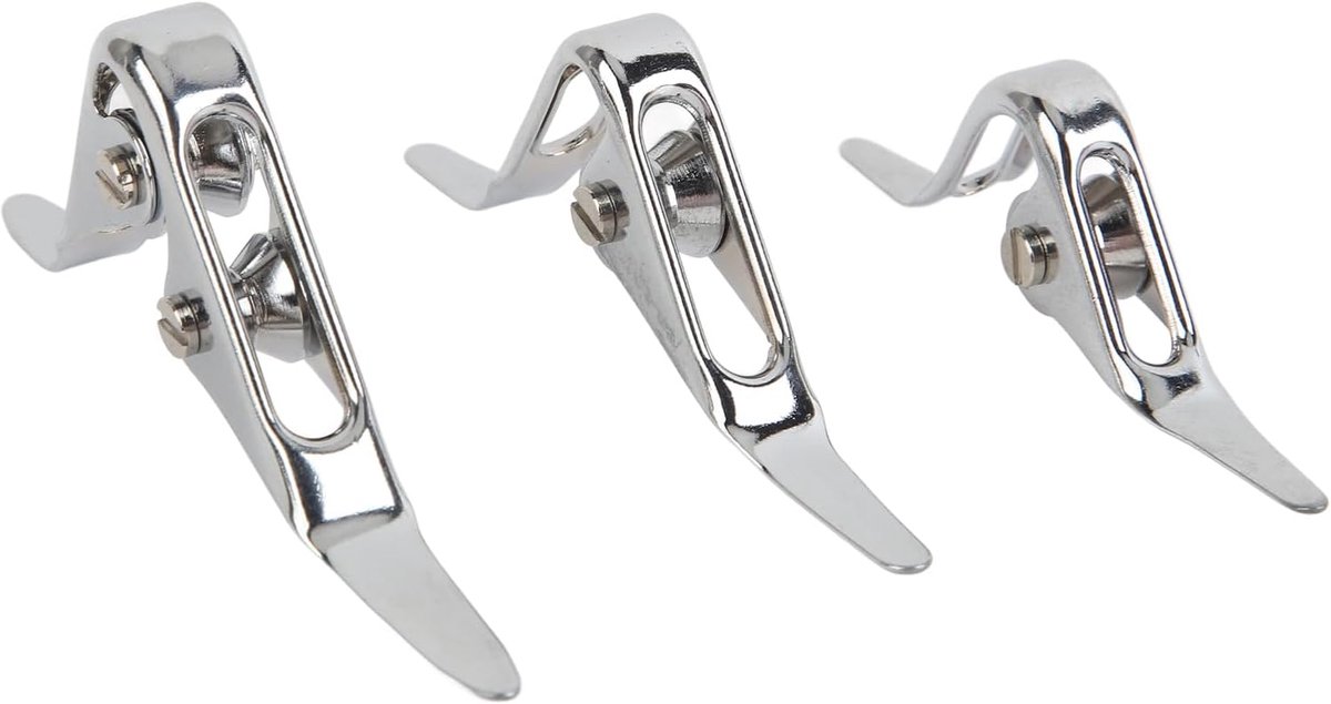 3 Stuks Dubbele Katrol Gids Ring Aluminium Hengel Roller Tip Voor Boot Lokken Hengels Diy Vervanging