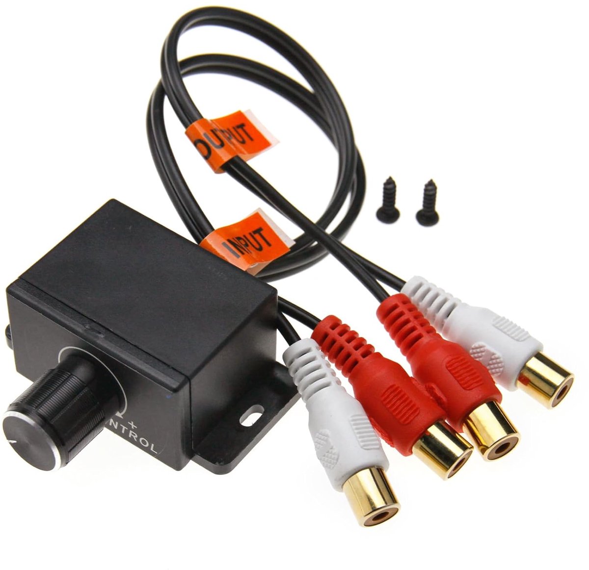 Versterker RCA - Audio - Bass versterking - Volume regelaar - Voor auto