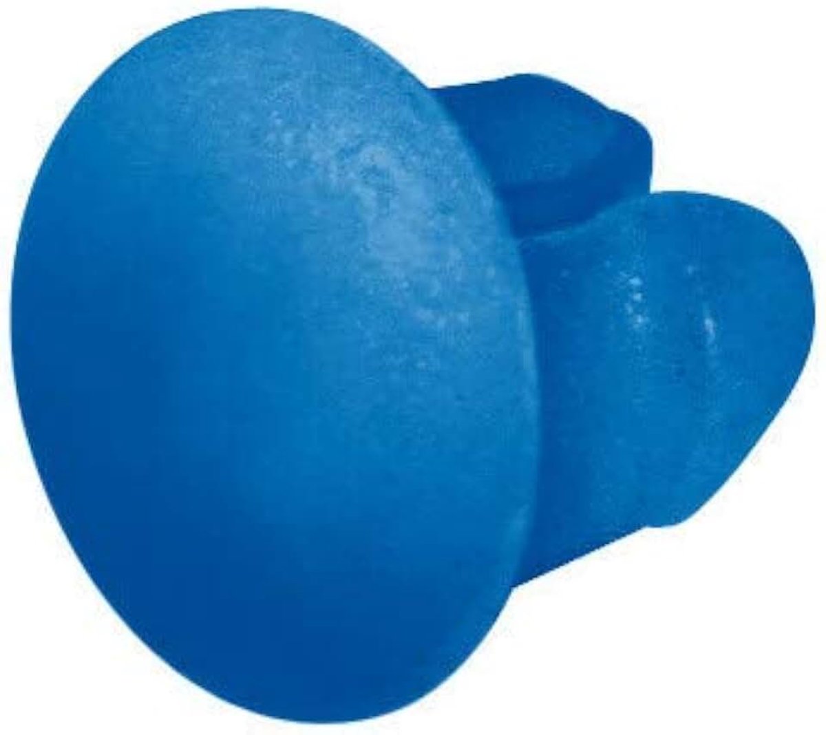 Set 100 knoppen bevestigingshouder blauw