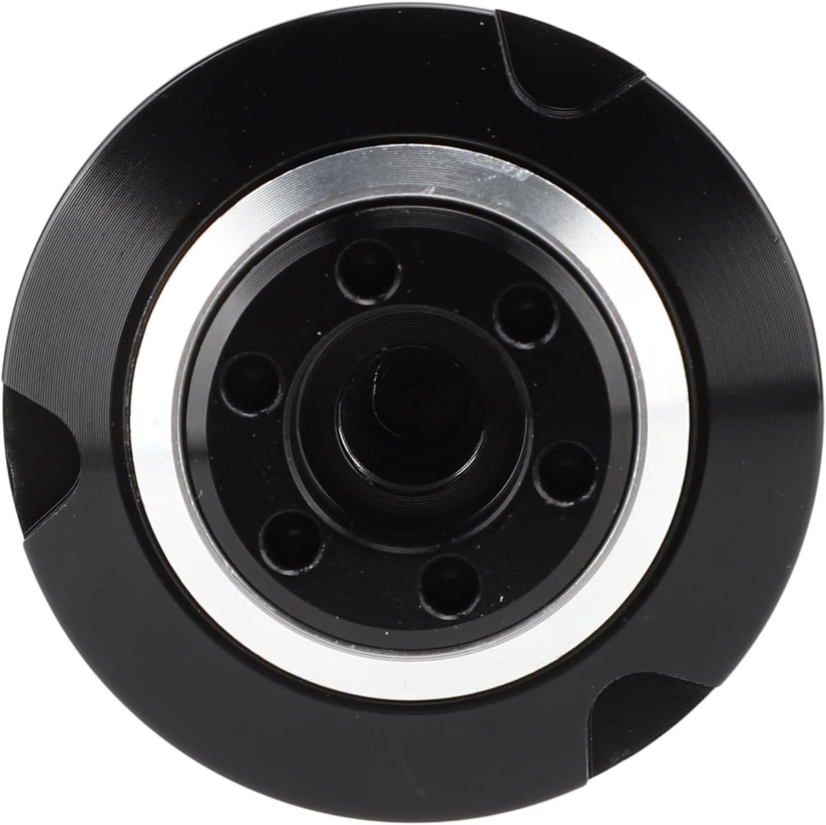 Motorolie Vuldop voor Motorfietsen - Aluminium Vulpunt voor R1200GS, R1200R en Meer - Vervangende Tankdop met Zwart Gelakte Afwerking