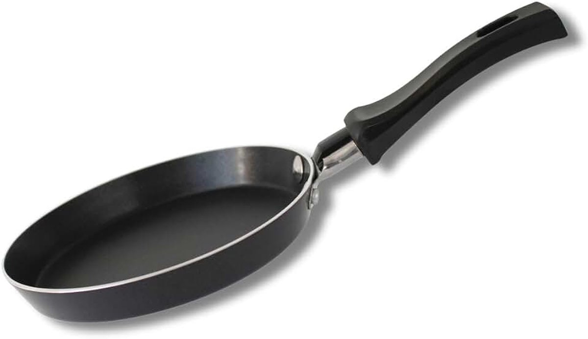 Mini crêpemaker 675142614 cm met keramische coating zonder PFAS voor alle warmtebronnen behalve inductie