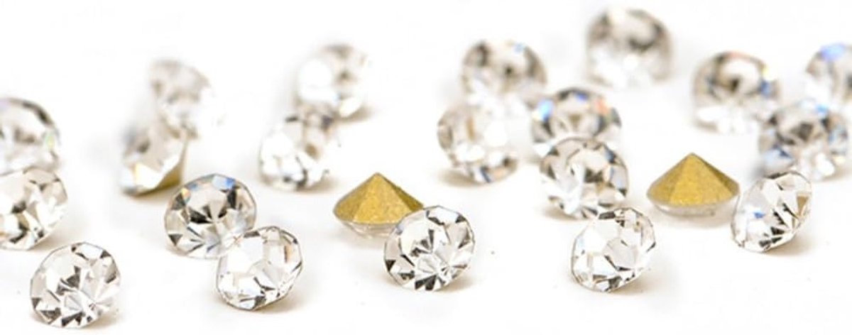 1440 Stuks Kleurige Glas Rhinestones voor Nail Art en DIY Creaties, SS8, Losse Strass Steentjes en Sieraden Accessoires