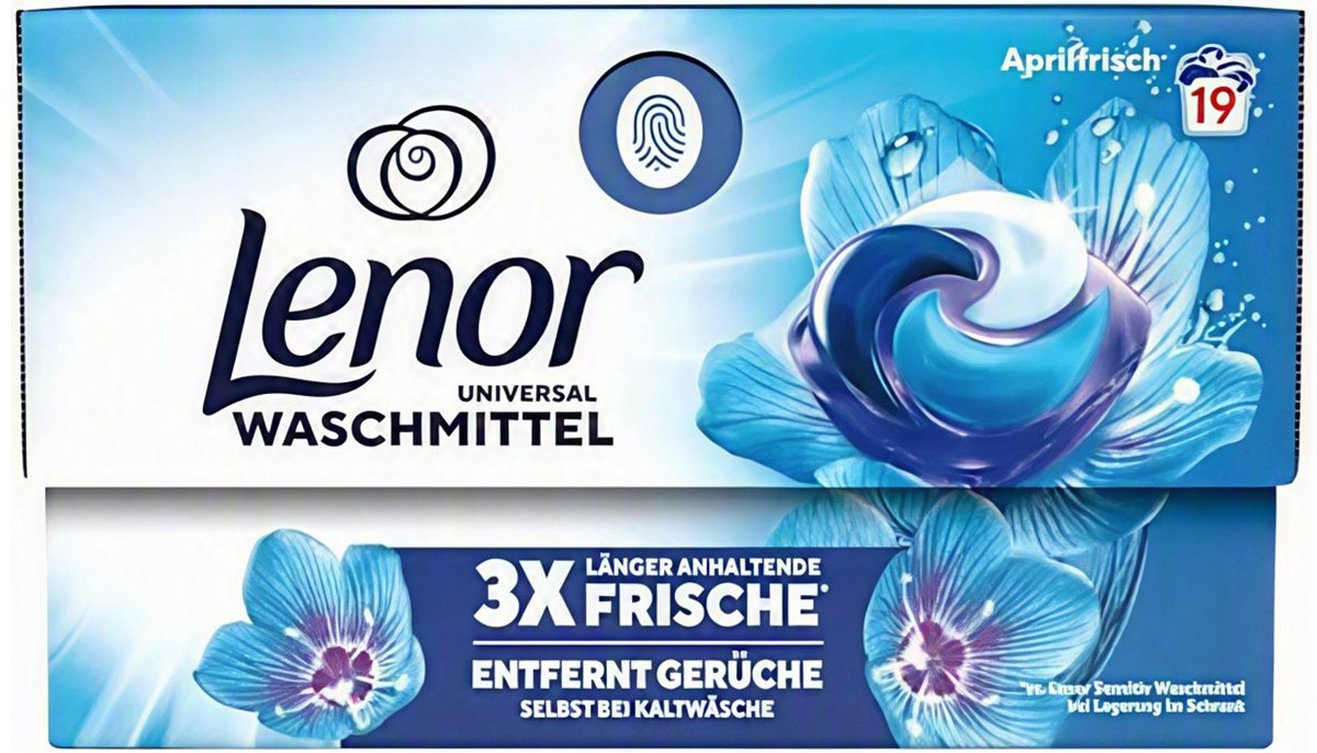 Lenor Wasmiddel Pods All-in-1 Aprilfrisch 19 Stuks