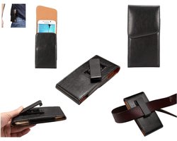 riemtas met 360º roterende clip van synthetisch leer voor MEIZU M16 (2018) - Zwart