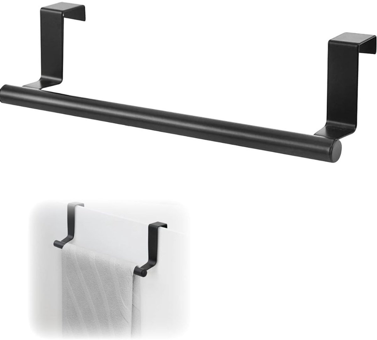 Zolvano® Vaatdoekhouder Gootsteen - Gootsteen Organizer - Vaatdoekhouder -Zwart