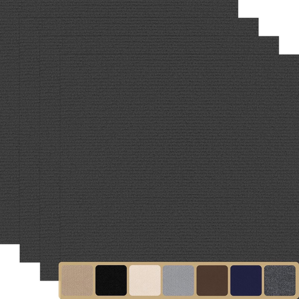 tegels zelfklevend 30x30cm tapijt 10 stuks 1m², donkergrijs