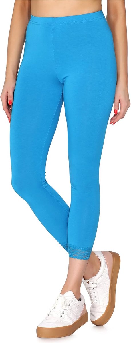 Style Dames 7/8 Legging met Kant MS10-342