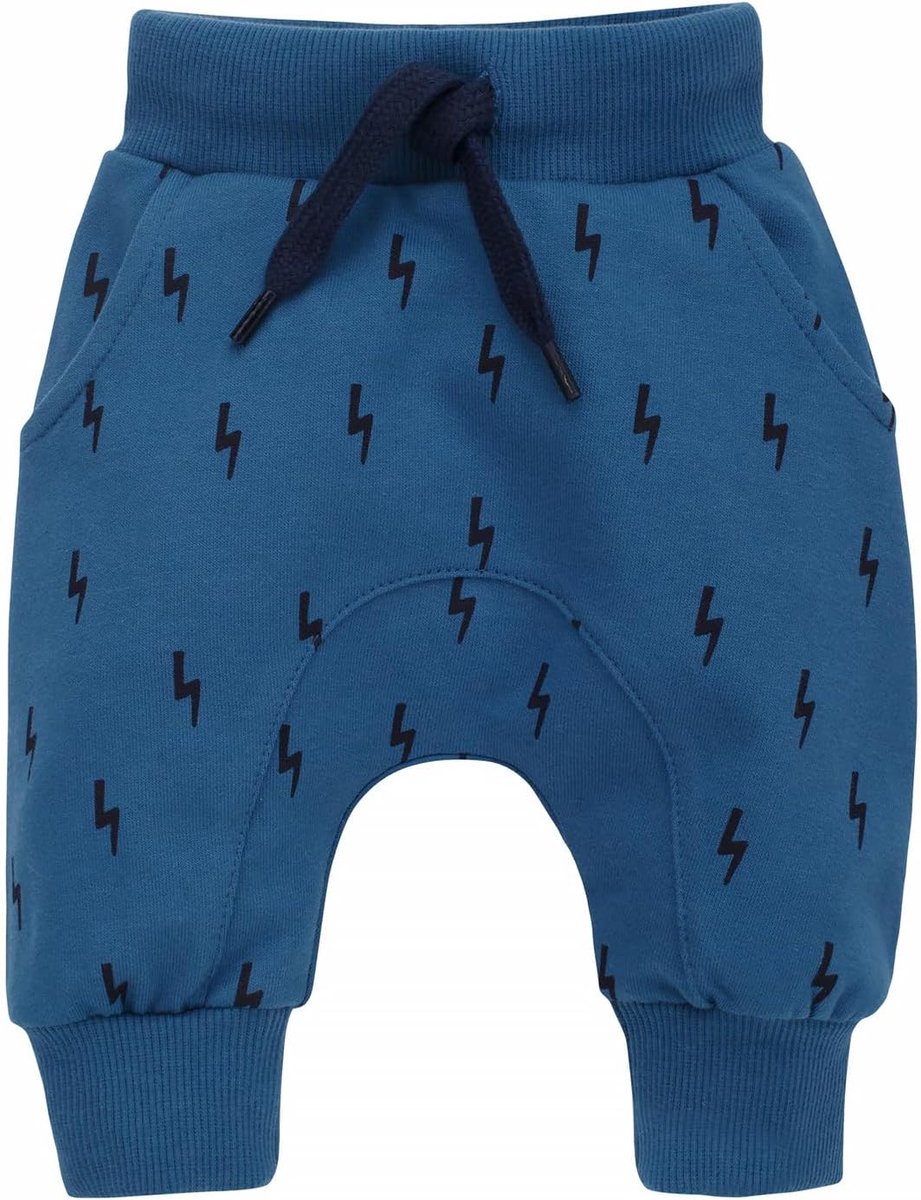 Baby-jongens Casual broek Pinokio Baby Joggers Le Tigre, 100% Katoen, Groen Met Tijgerstrepen, Uniseks, Maat 62-104
