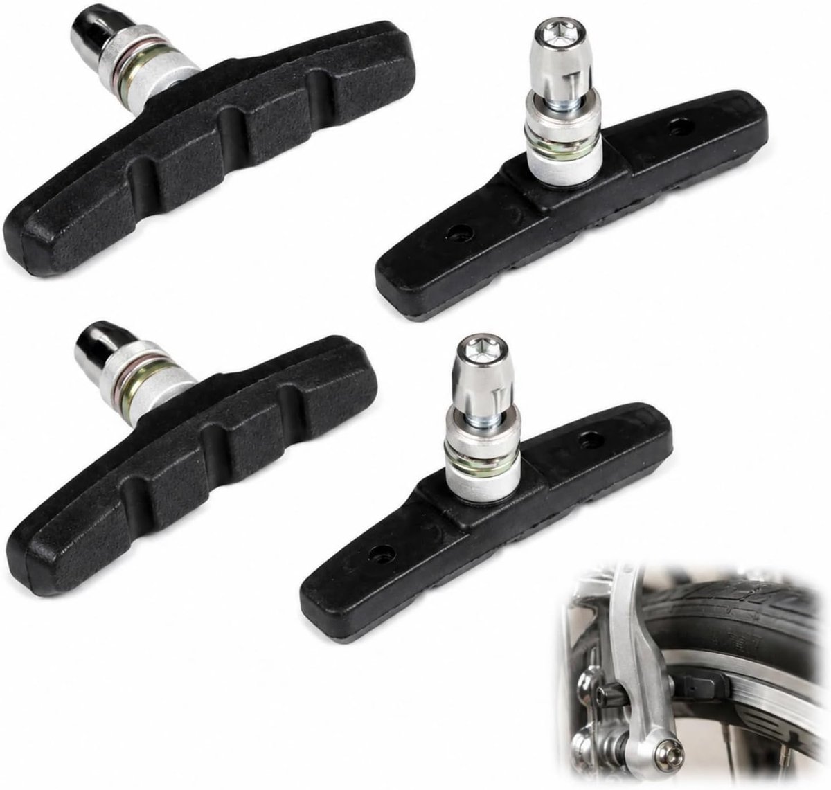 Fiets 70 mm 2 paar V-brake velgrem