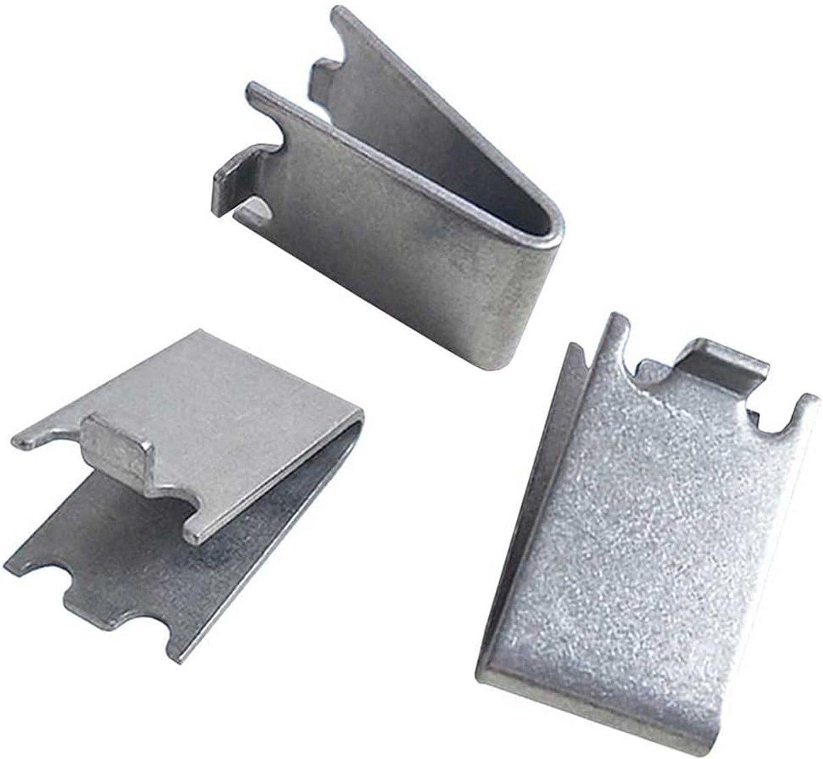 4 Stks Vriezer Plank Clips Rvs Koelkast Koeler Plank Ondersteuning Clips Plank Vierkante Gespen Klemmen Voor Koelkast