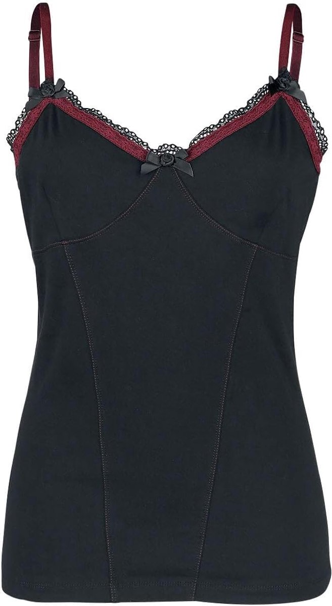 By EMP Vrouwen Zwarte top met kant