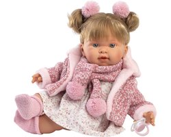 Llorens Pop Alexandra met blond haar en geluid 42 cm