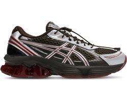 ASICS Gel-Kinetic Fluent - Maat 42 - Black Coffee/Oxblood / Donkerbruin Bordeaux - SportStyle - Lifestyle - Unisex Sneakers voor Mannen en Vrouwen