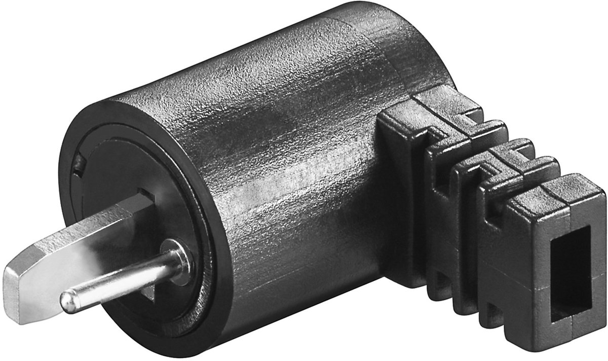 Image of Goobay Haakse luidsprekerconnector met schroefaansluiting voor luidsprekerkabels
