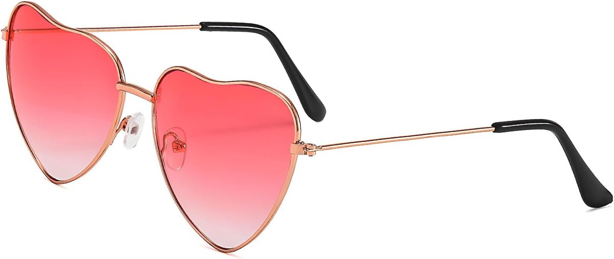 Zonnebril voor Vrouwen Reizen Liefde Oog Zonnebril Metalen Frame Mooie Mode