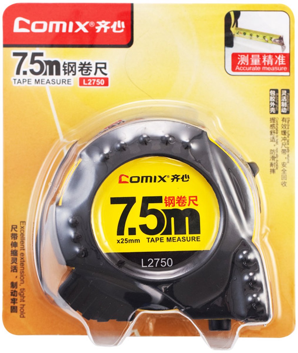 Comix rolmaat 7.5 m