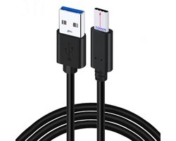 1M USB Type C Kabel Oplaadkabel voor Blackview BL5000 BL6000 Pro 5G, BV5100 BV5900 BV6100 BV6300 BV6600 BV6800 Pro BV6900 BV8000 BV9000 BV9100 BV9500 BV9600E BV9700 BV9800 BV9900E BV9900 Pro