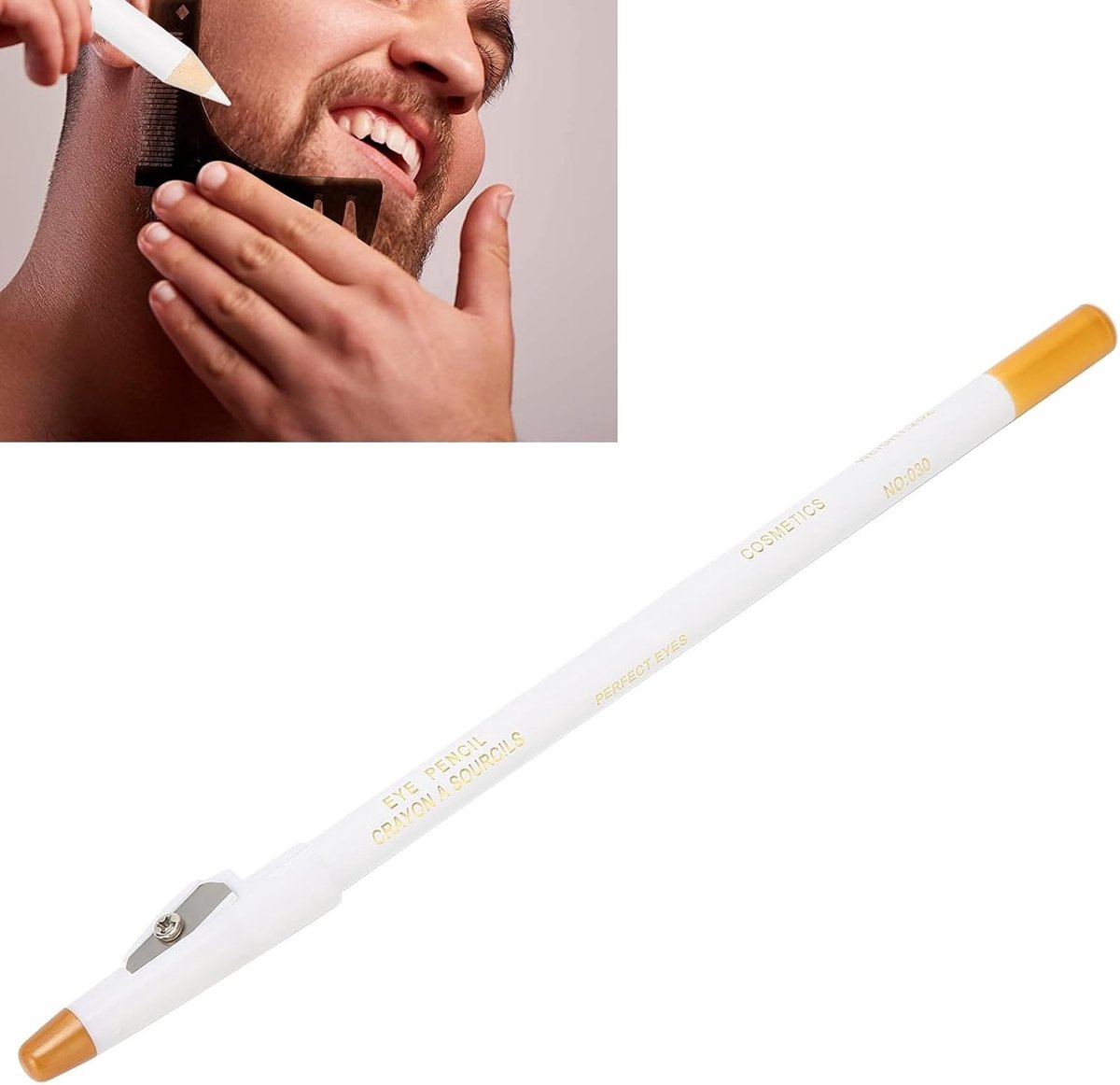 Beard paint voor een perfecte baardlook, baardpen en baardvuller voor een stijlvolle afwerking