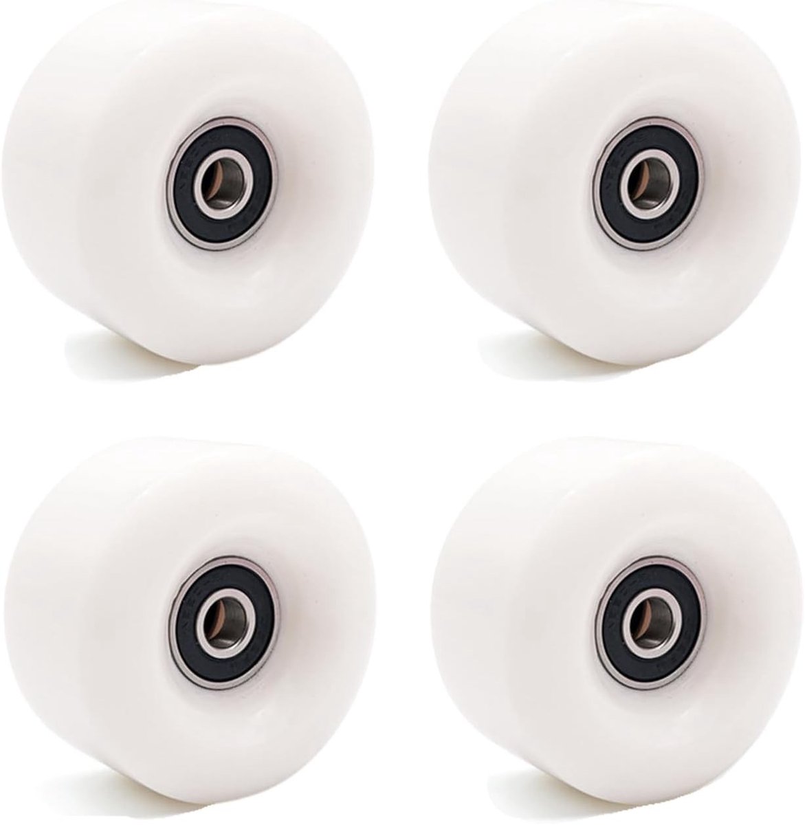 Dubbele Rij Rollerskate Wielen 58x32mm Vervangingswielen met Lagers PU Slijtvaste Skate Accessoires voor Quad Skates en Skateboards