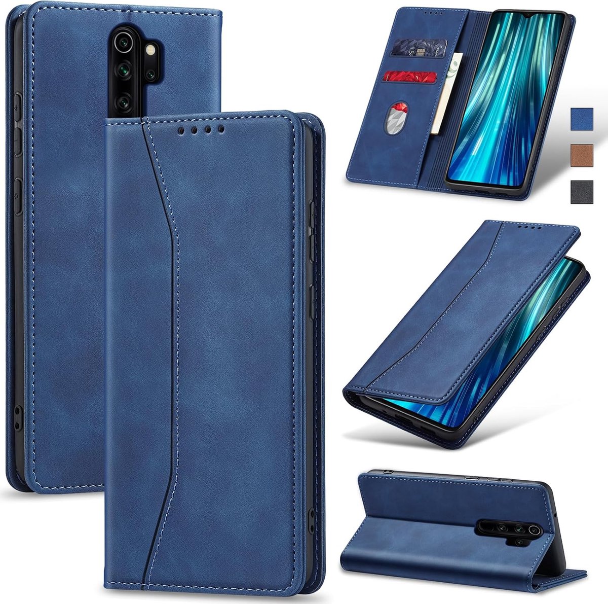 Hoesje voor Xiaomi Redmi Note 8 Pro,Blauw