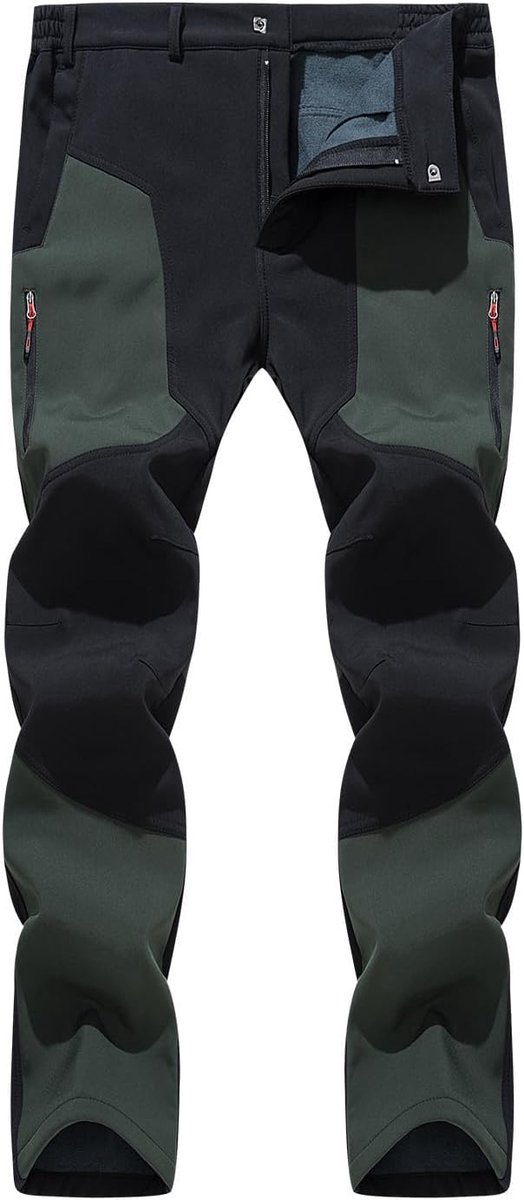 Outdoor Fleece Gevoerde Winterbroek Waterbestendig Vissen Wandelen Wandelen Softshell Skibroek