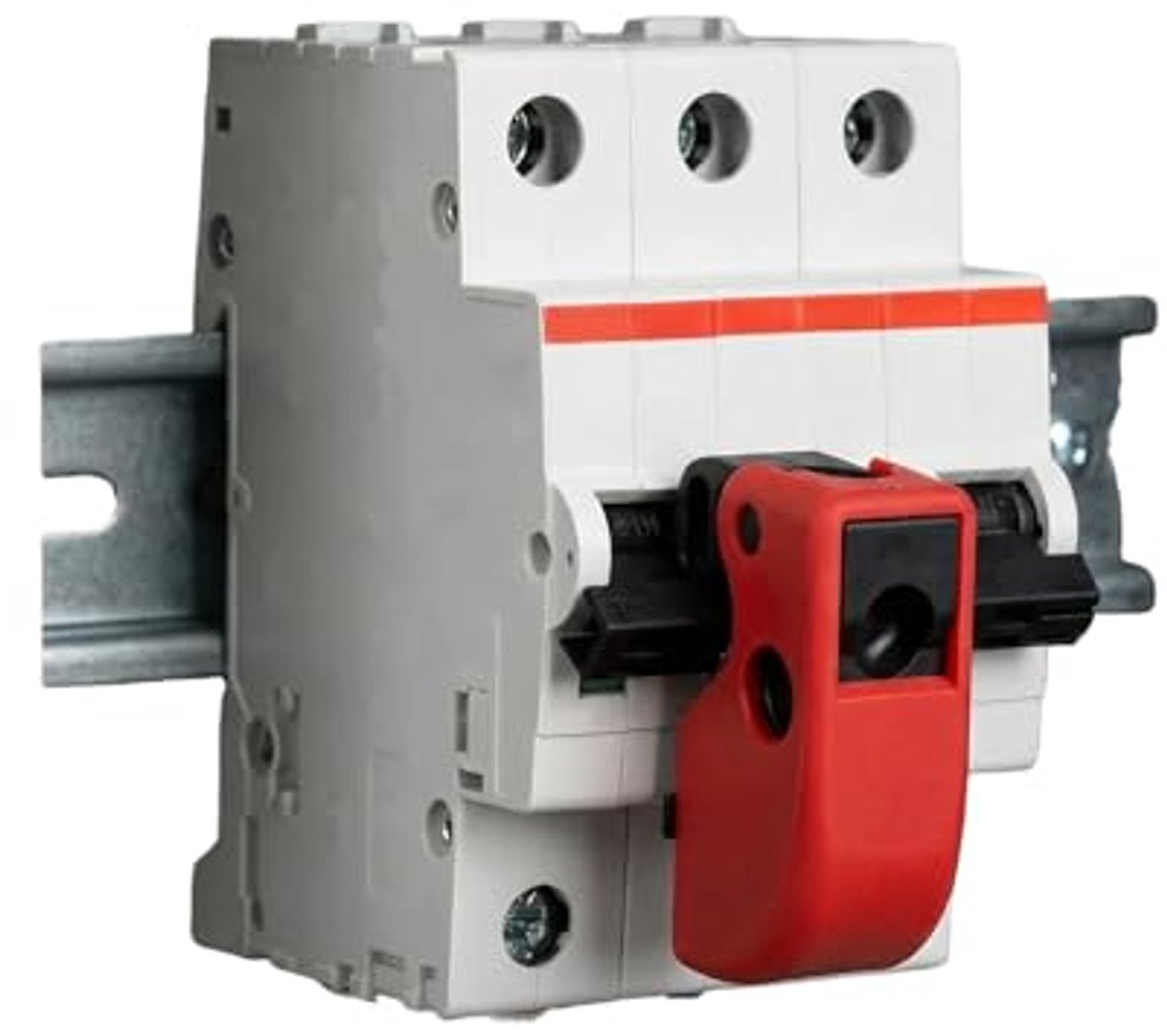 10 Stuks Stroomonderbreker Vergrendelingsapparaat, Vergrendeling Tagout Kit Klem op Veiligheidsslot Set Kit Stroomonderbreker Vergrendeling met 8 Mm Klem voor Industriële