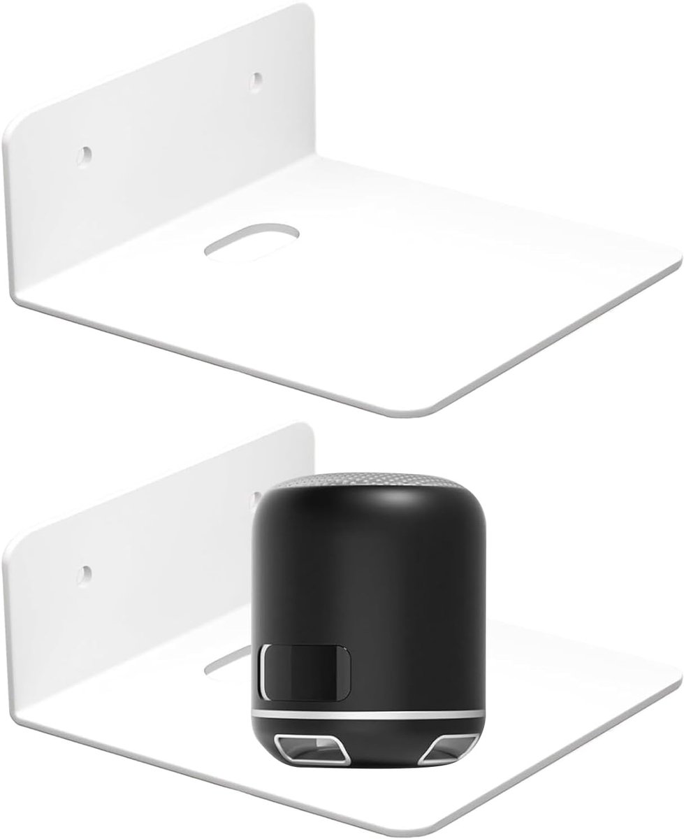Camera- , dubbele wandhouder van acryl, compact , transparante organizer, moderne thuisorganisatie voor kinderkamer, die