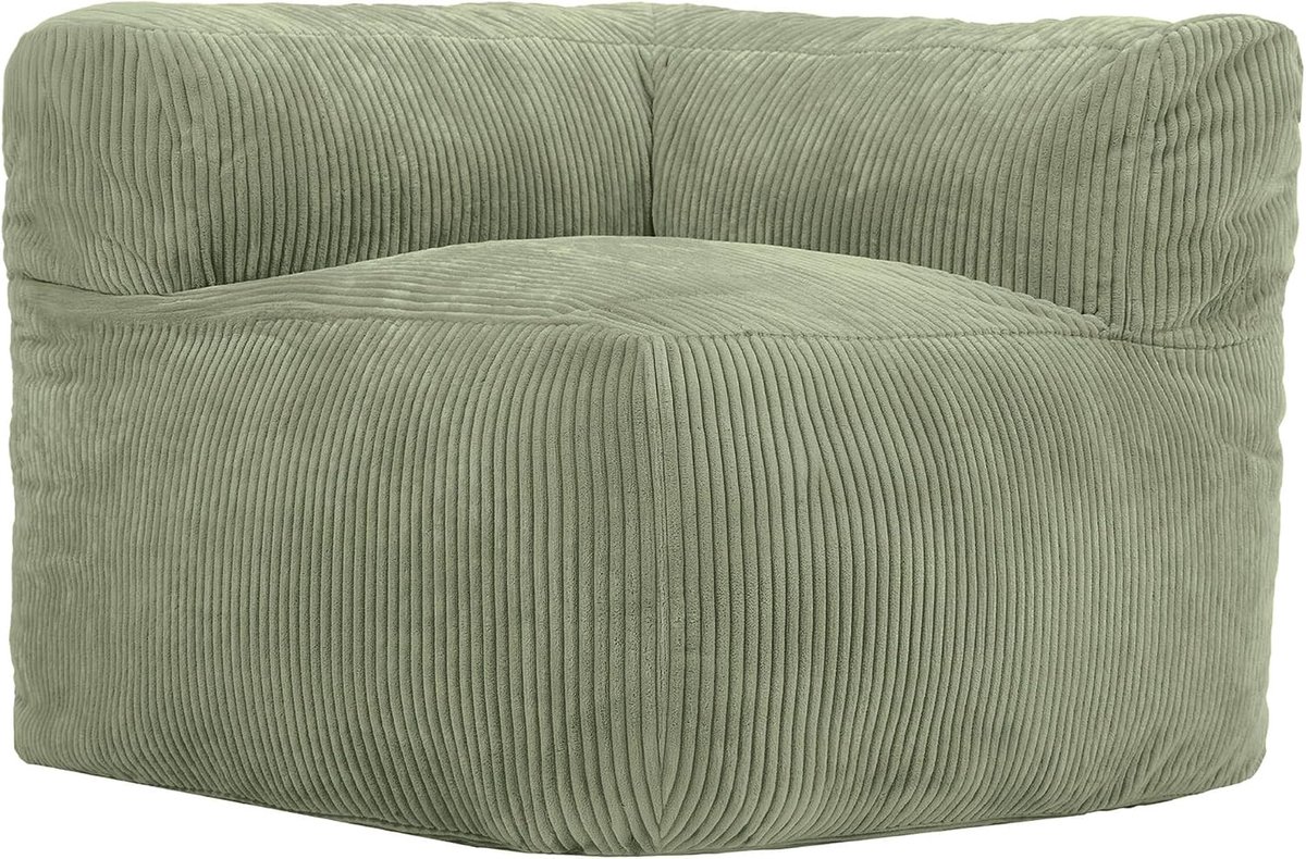 Icon Zen Modulaire Fauteuil, Zitzak met Vulling, Groen
