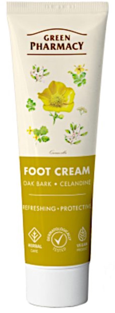 2 tubes Voetcrème met Eikenbast en Chelidonium - comfortabel en frisse voeten 2x100 ml